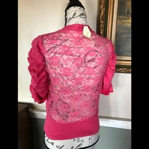 Allison Brittany NewYork Ruffle Cardigan PL New